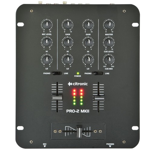 Citronic pro mkii kanal dj - mkii, 2-kanal