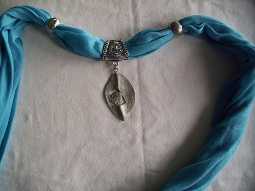 Damen schmuck schal tuch - -,