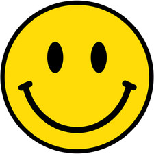 2X Autoaufkleber Sticker Emoji