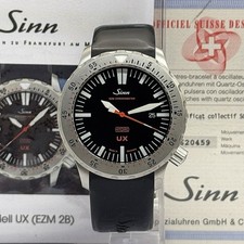 Sinn Spezialuhren UX EZM 2B Hydro 403 Diver Chronometer 44mm Stahl Fullset