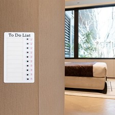 Merktafel Notiztafel Weiß