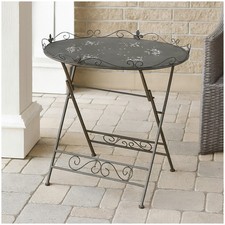 Gartentisch aus Metall