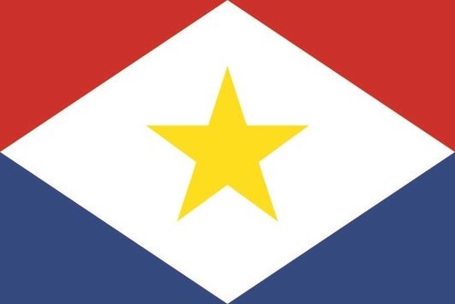 Aufkleber saba flagge fahne - flagge, 15