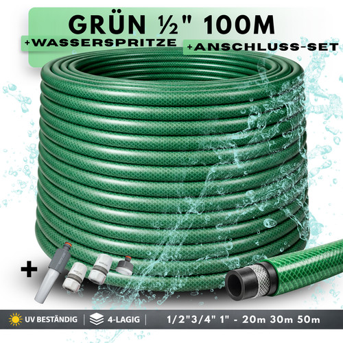 Gartenschlauch zoll 100m - 1/2,