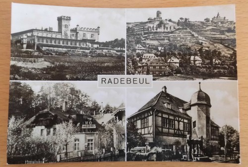 Ansichtskarte radebeul - ansichtskarte,