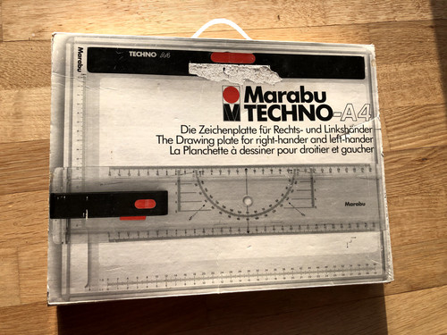 Marabu techno zeichenplatte - techno,
