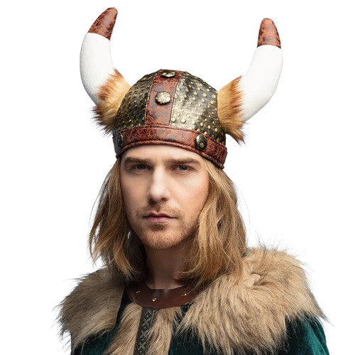 Plüsch wikinger helm harald - plüsch, wikinger-helm