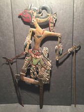 Stabpuppe Wayang kulit  ca