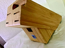 ZWILLING  Messerblock ohne Messer Buche massiv Holz Haushalt Küche kochen