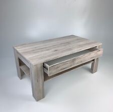 Couchtisch Sofatisch Wohnzimmertisch Ewa 100x54cm Sandeiche Optik Schublade Neu