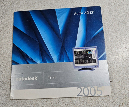 Autocad 2005 trial rare - lt,