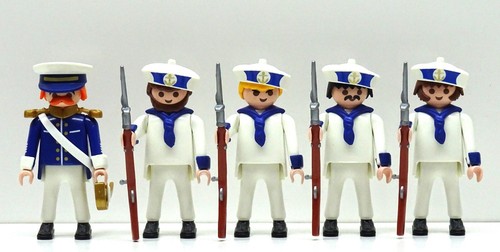 Matrose soldat blau weiss - 5,