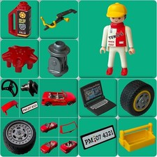 Playmobil Auto 4321 Racing Tuninig Werkstatt Ersatzteile zum Auswählen # PM88