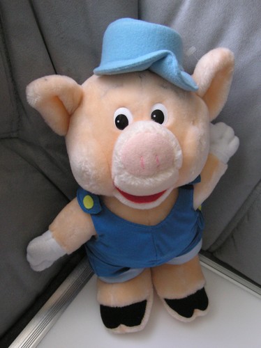 Plüschtier schwein mit - plüschtier,
