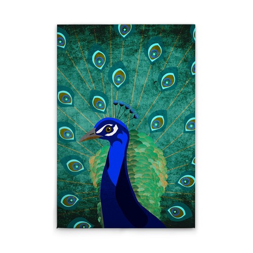 Tadessi leinwandbild pfau - tadessi,