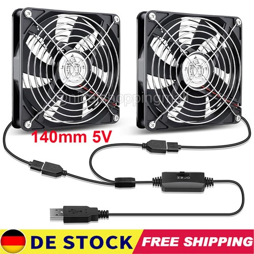 Doppel lüfter ventilator - lüfter, pc