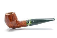 Savinelli Pfeife Foresta Light 510 hellbraun poliert 9mm Filter Poker Bulldog