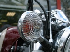 weisse Blinker Gläser  Yamaha