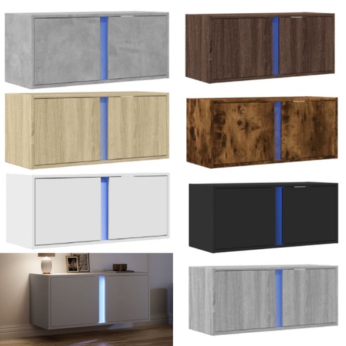 Wandschrank mit led tv - wandschrank,