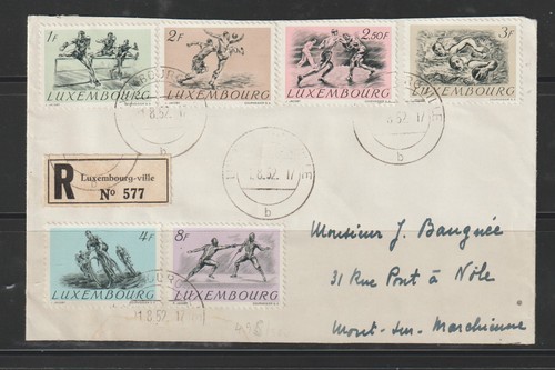 Luxemburg 495 500 olympiade - luxemburg,