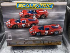 Scalextric Neu in OVP, Ferrari 330 P4 3 Wagen Daytona Set C4391a