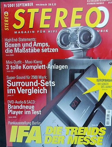 Stereo clearaudio - 9/01,,