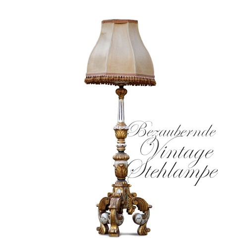 Tolle stehlampe antikstil gold - antikstil,