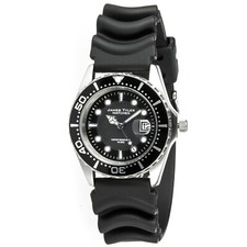 JT 705-01 TAUCHERUHR EDELSTAHL SEIKO/EPSON UHRWERK KAUTSCHUKBAND 43MM 10 ATM NEU