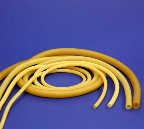 Natur latex schlauch - 1m, natur-latex