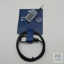 ABUS 52523 Kabelschloss, 200 cm Schwarz, 200 cm