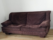 Natuzzi Zweisitzer Braun Sofa