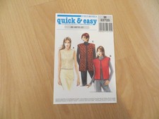 Schnittmuster Damen Top oder Weste Gr.34 bis 40