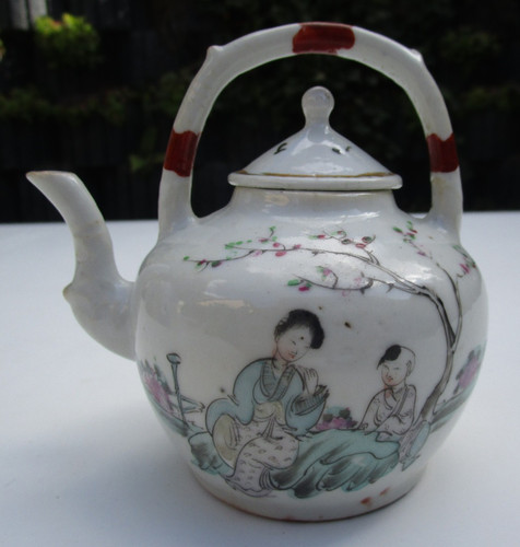 Teekanne klein porzellan china - teekanne,