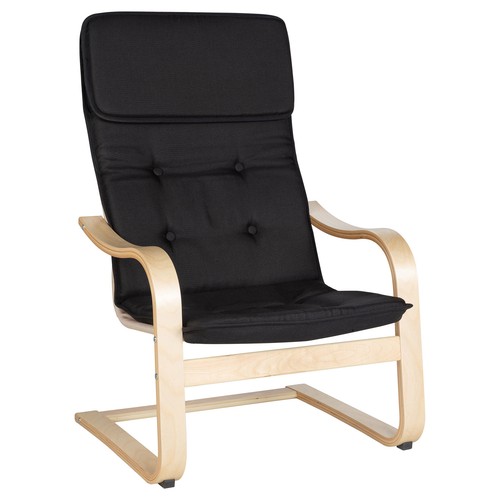 Schwingsessel schwarz - -,