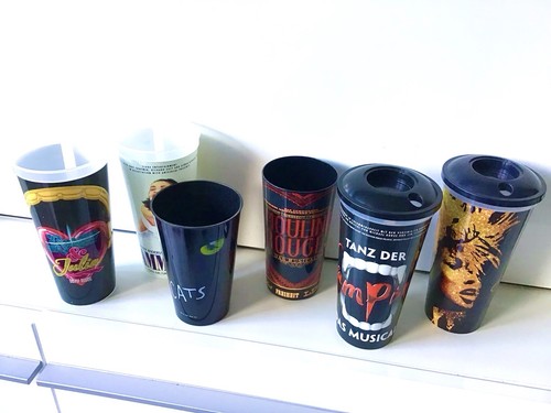 Musical set fan becher - fan, tina