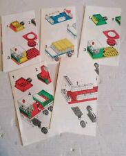 DDR PEBE MINI Bauanleitung Steckbausteine Stecksteine Spielzeug Formo Lego VEB