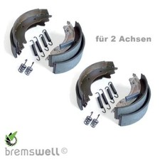 2x Bremsbackensatz 200x50mm für KNOTT 200x50 Radbremse 20-2425/1 20-964/1
