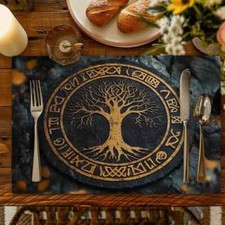 1x Yggdrasil Lebensbaum blau