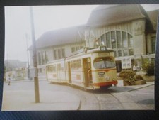 (2036A) Foto Strassenbahn DARMSTADT Hauptbahnhof 1976
