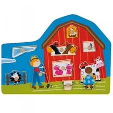 Niedliches buntes holzpuzzle - niedliches,,