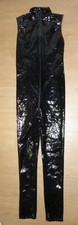 Catsuit Overall Designer Figurbetonte Stretch-Lack  Hochglänzend in Gr. M