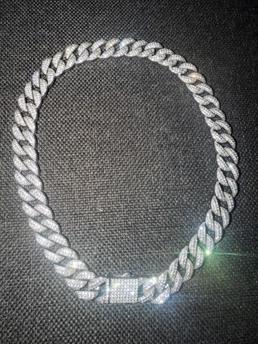 Glänzende cuban link kette - link,