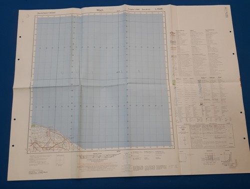 Topographische karte l1528 - l1528, bw