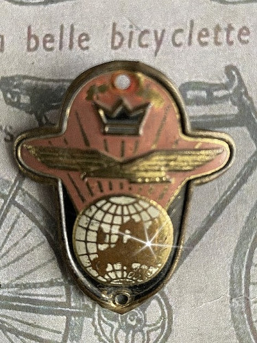 Fahrrad moped emblem reiter - fahrrad,