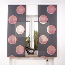 2er Set Schiebegardine