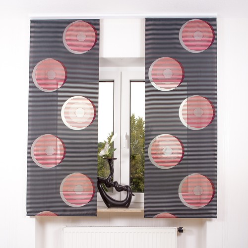 2er set schiebegardine - 2er,