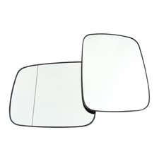 Pair mirror glass exterior