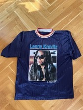 Vintage 1998 Lenny Kravitz Graphic Print Tour Short Sleeve T-shirt Size M