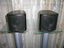 2 Mini-Boxen Canton AV 100, Rear-Speaker, 40/70 Watt, 4 Ohm.