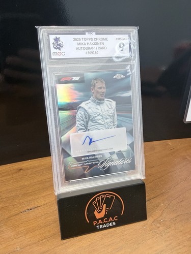 Mika hakkinen autogramm - mika,
